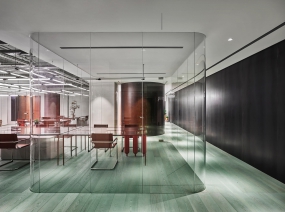 高端豪华董事长办公室装修图