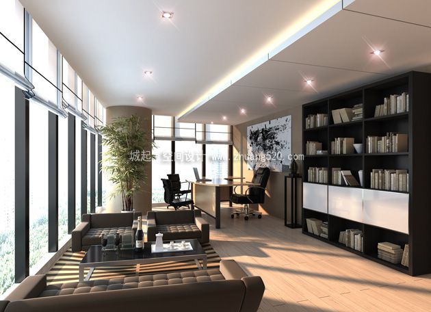 办公室装修色彩搭配