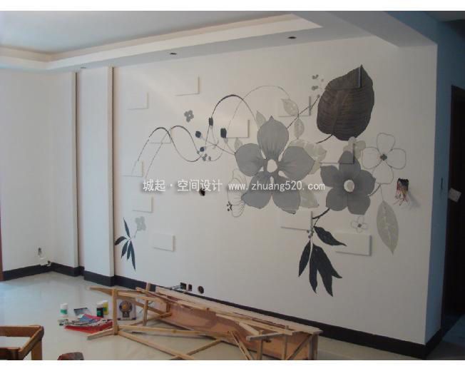 墙体绘画图