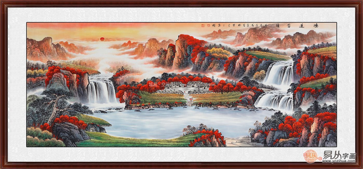 办公室挂画的选择