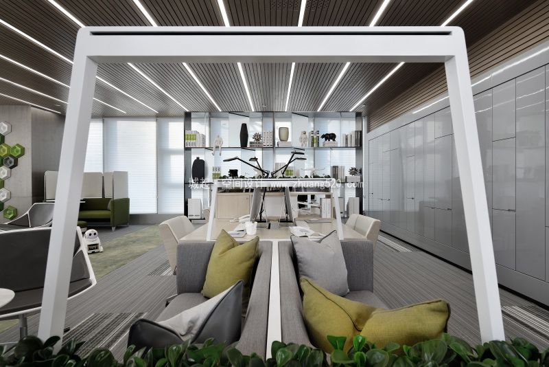 办公室装修色彩搭配技巧