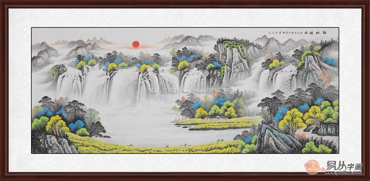 办公室挂画的选择