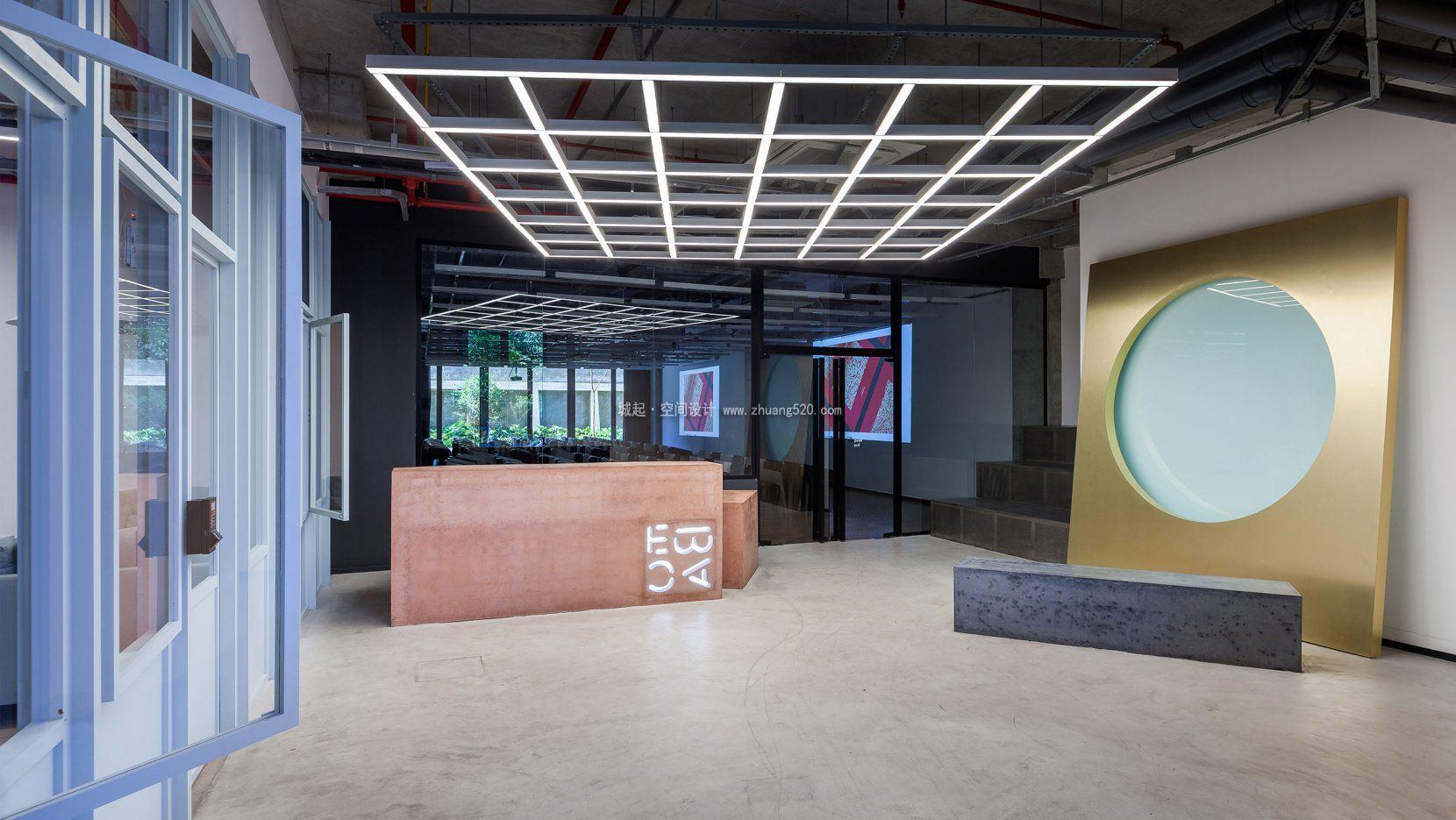 办公室装修遵循的选择