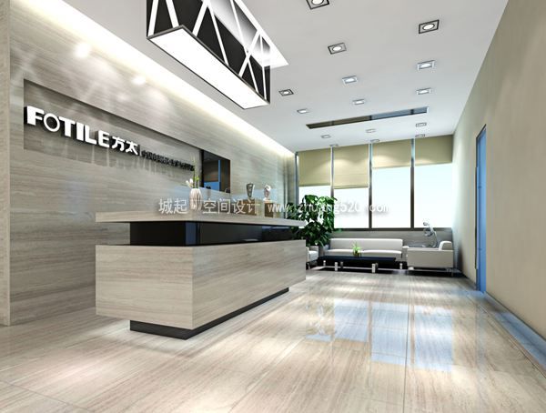 办公室装修前台注意事项
