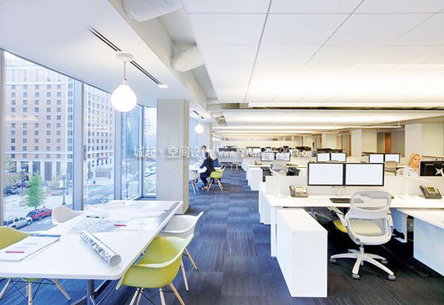 目前上海办公室的设计