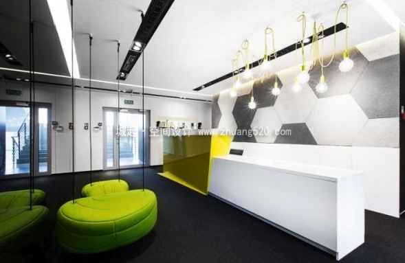 办公室背景墙装修技巧