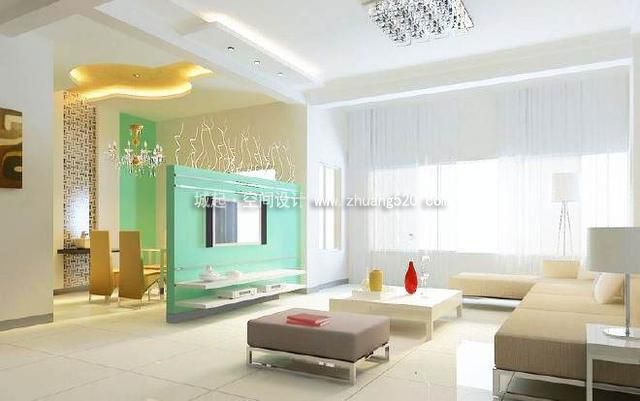 办公室装修顶面常见形式