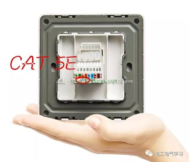 网络插座怎样接线