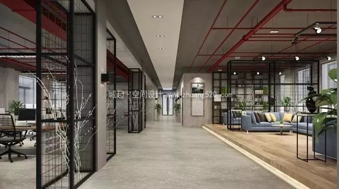 工业风格办公室装修技巧