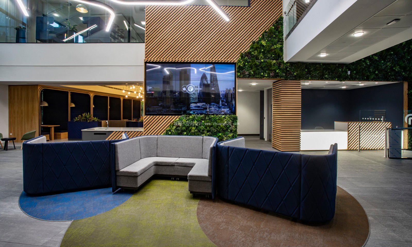 新中式办公室装修技巧