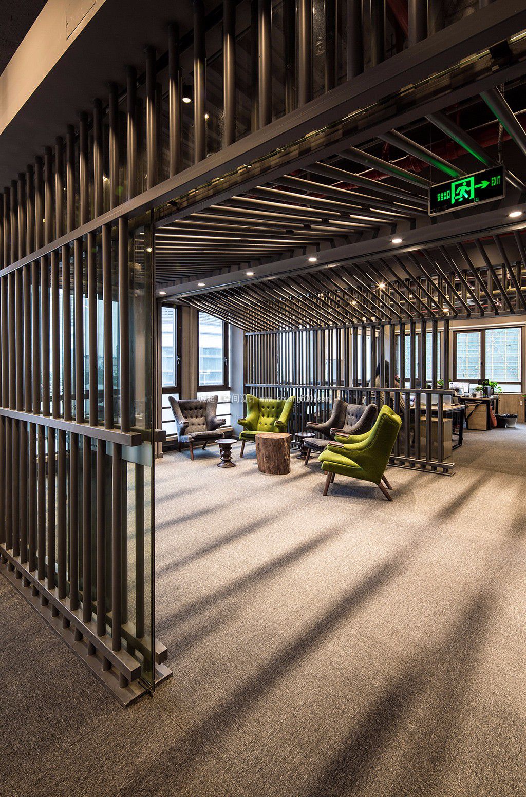 新中式办公室装修技巧