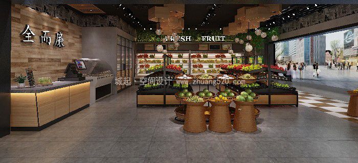 水果店装修的技巧