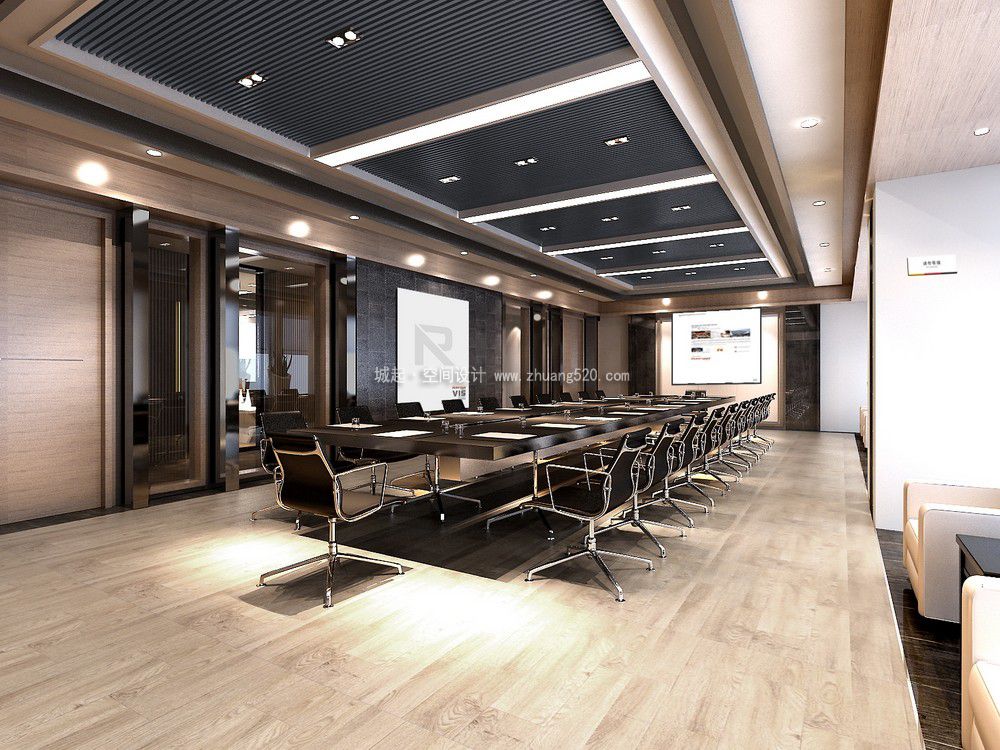 中式办公室中装修技巧