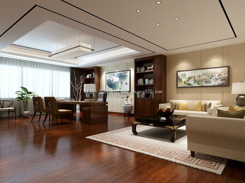 中式办公室装修