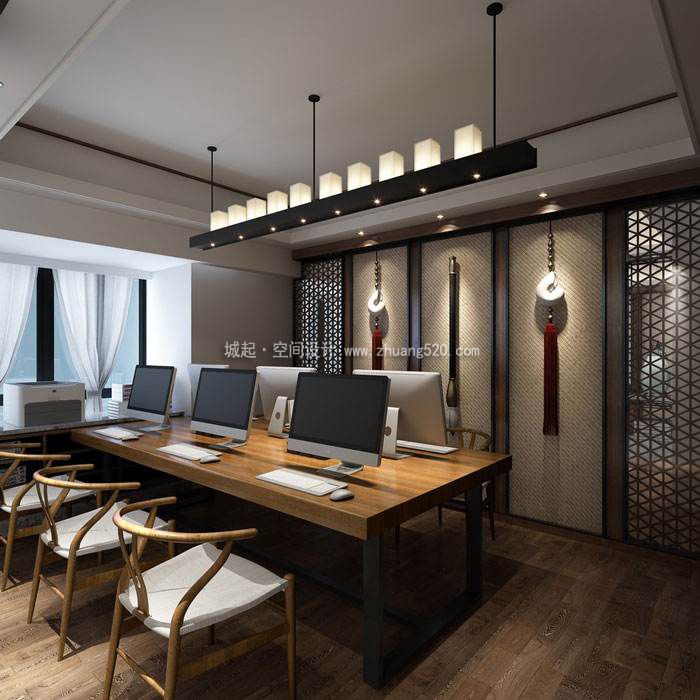 中式办公室装修