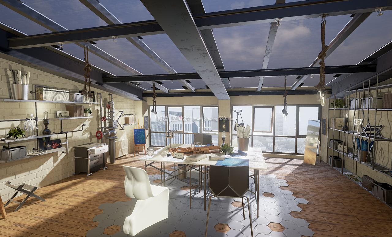 小型办公室装修