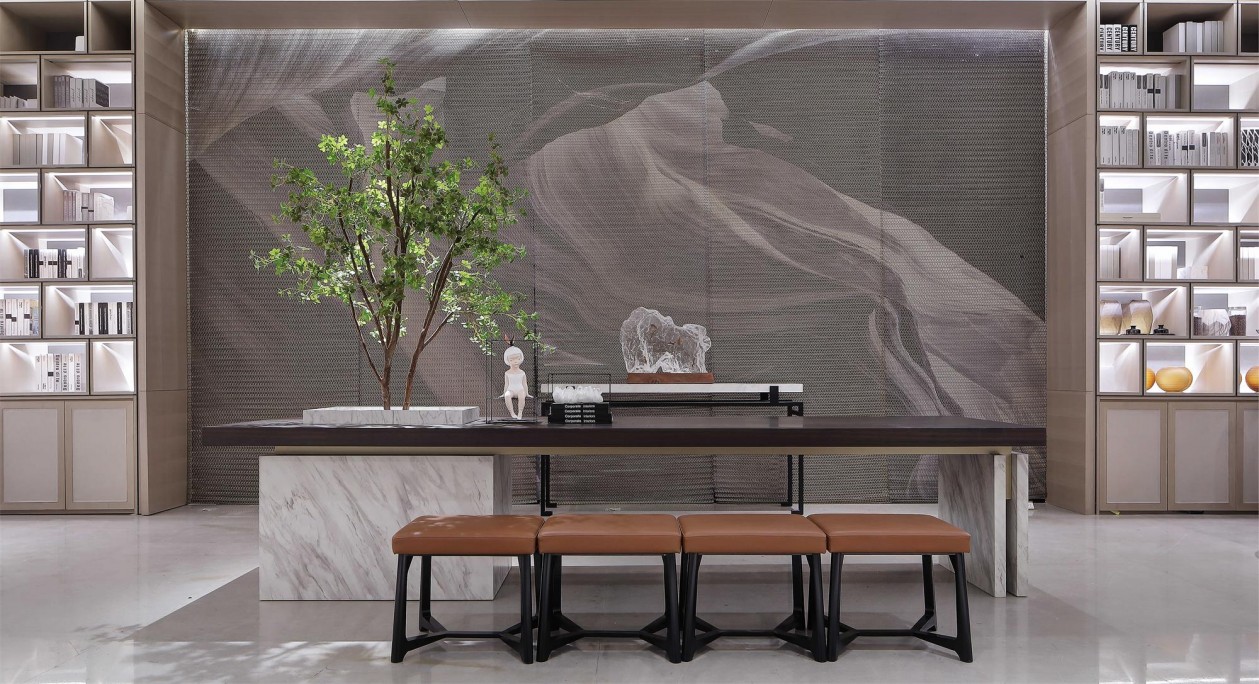 办公室前台设计技巧