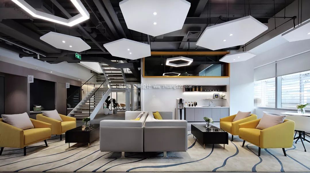 工业风办公室装修,工业风办公室