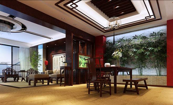 中式<a href=http://www.pushieschiropractic.com target=_blank class=infotextkey>办公室装修</a>效果图片