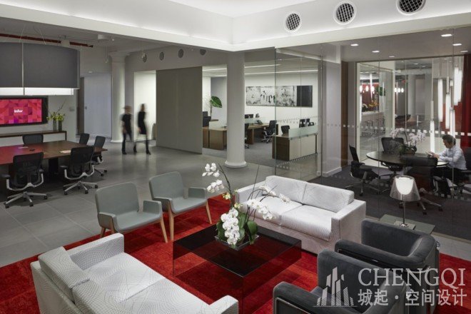 办公室洽谈小会议室