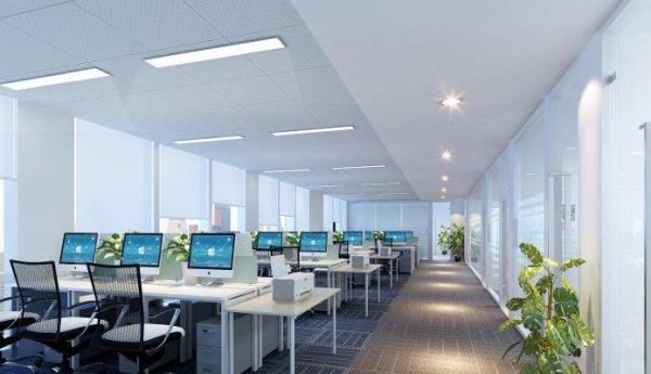 秩序感办公室效果图