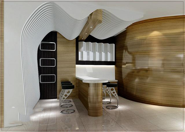 高端办公室装修效果图