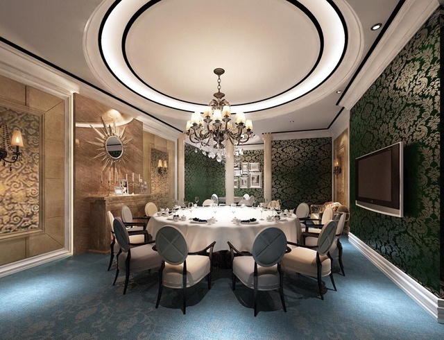 饭店装修效果图