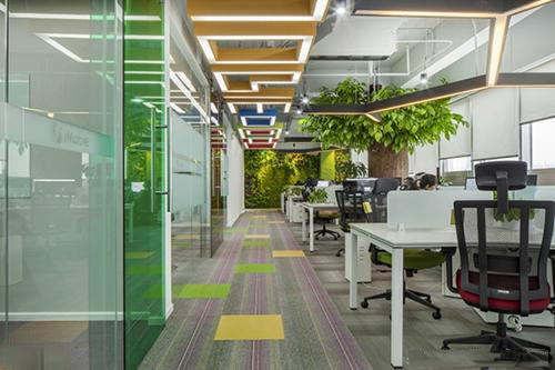 创业办公室装修效果图