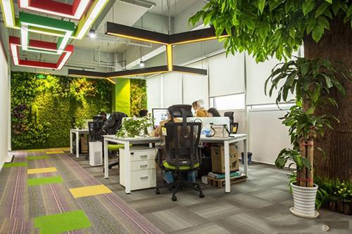 创意办公室装修效果图