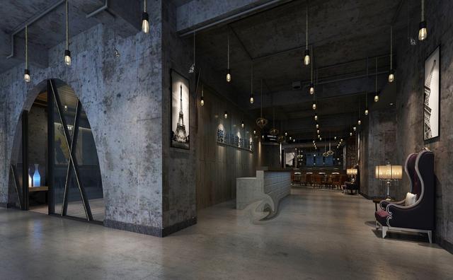 工业风格装修效果图