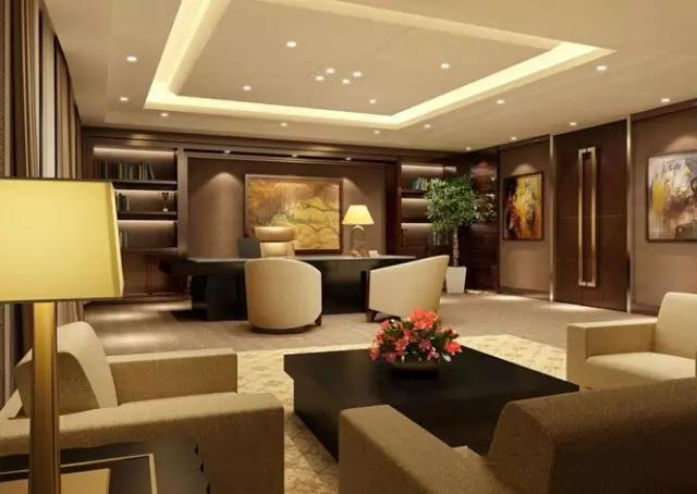 欧式办公室装修效果图