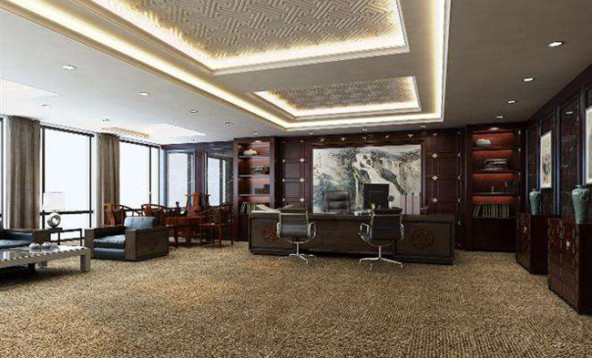 老板办公室装修效果图