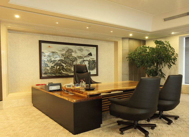 老板办公室装修效果图