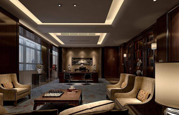 总经理办公室装修效果图
