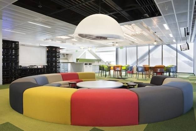 创意办公室装修效果图