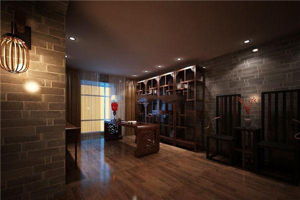 中式办公室装修效果图