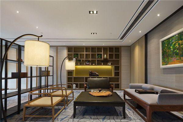 中式办公室装修效果图