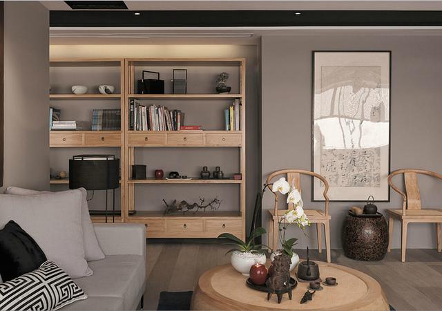 中式办公室装修效果图