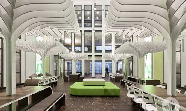 员工休息区装修效果图