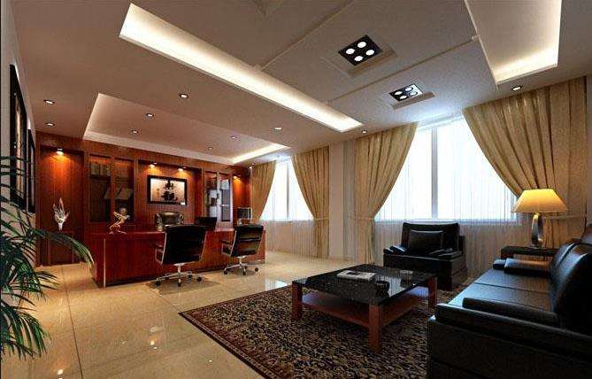 董事长办公室装修效果图