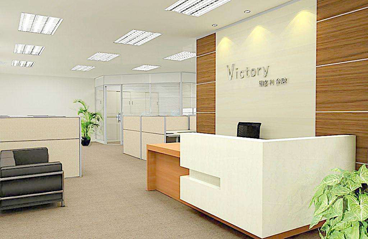 办公室前台装修效果图