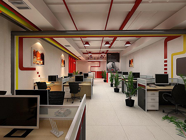 办公室装修效果图