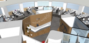 办公室装修设计全景图