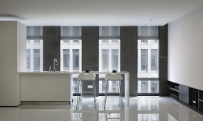  商贸公司办公室茶水间设计效果图