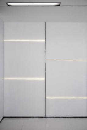 科技公司门头装修设计图片