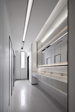 科技公司走道装修设计图片