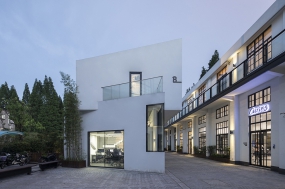 科技公司门头装修设计图