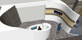 办公室装修设计全景图