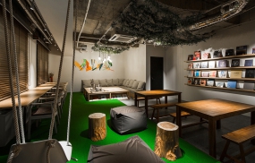 开放区域装修设计效果图