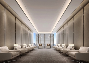 现代简约风vip室装修设计效果图